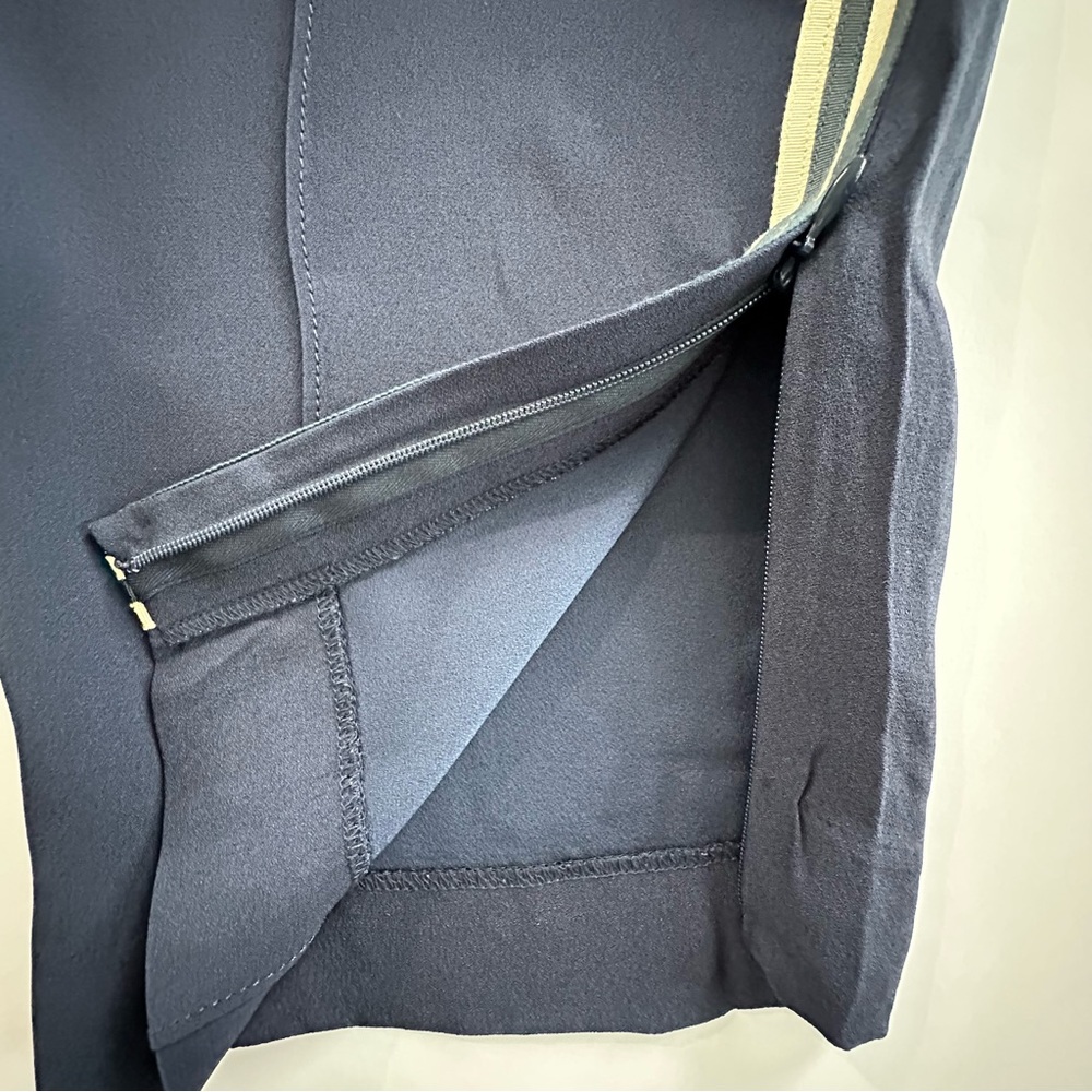 J. Crew Crepe Track Pants in Navy | 16 | NWT - Picture 8 of 16